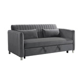 Sofa with Pull-out Bed and Click-Clack Back 9406BRG-3CL