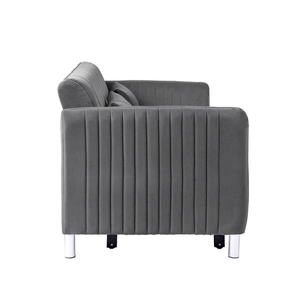 Sofa with Pull-out Bed and Click-Clack Back 9406BRG-3CL