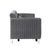 Sofa with Pull-out Bed and Click-Clack Back 9406BRG-3CL