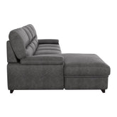 (2)2-Piece Sectional with Left Chaise 9407DG*2LC3R