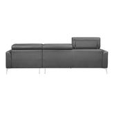 (2)2-Piece Sectional with RAF Chaise 9408DGY*SC