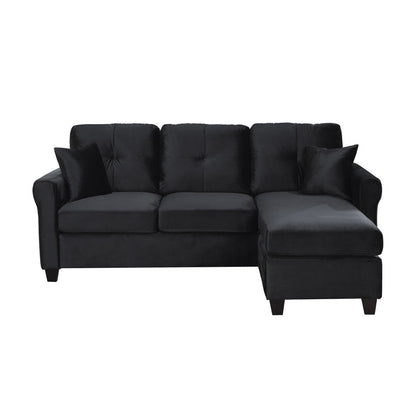 Reversible Sofa Chaise 9411BK-3SC