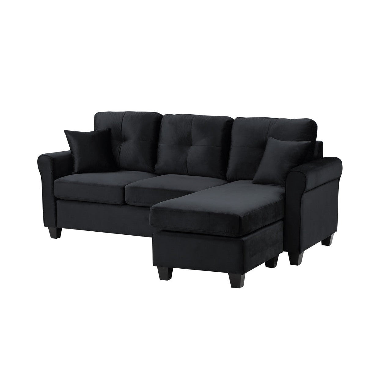 Reversible Sofa Chaise 9411BK-3SC