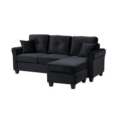 Reversible Sofa Chaise 9411BK-3SC