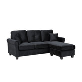 Reversible Sofa Chaise 9411BK-3SC