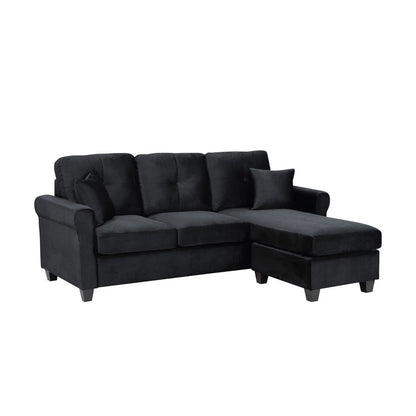 Reversible Sofa Chaise 9411BK-3SC