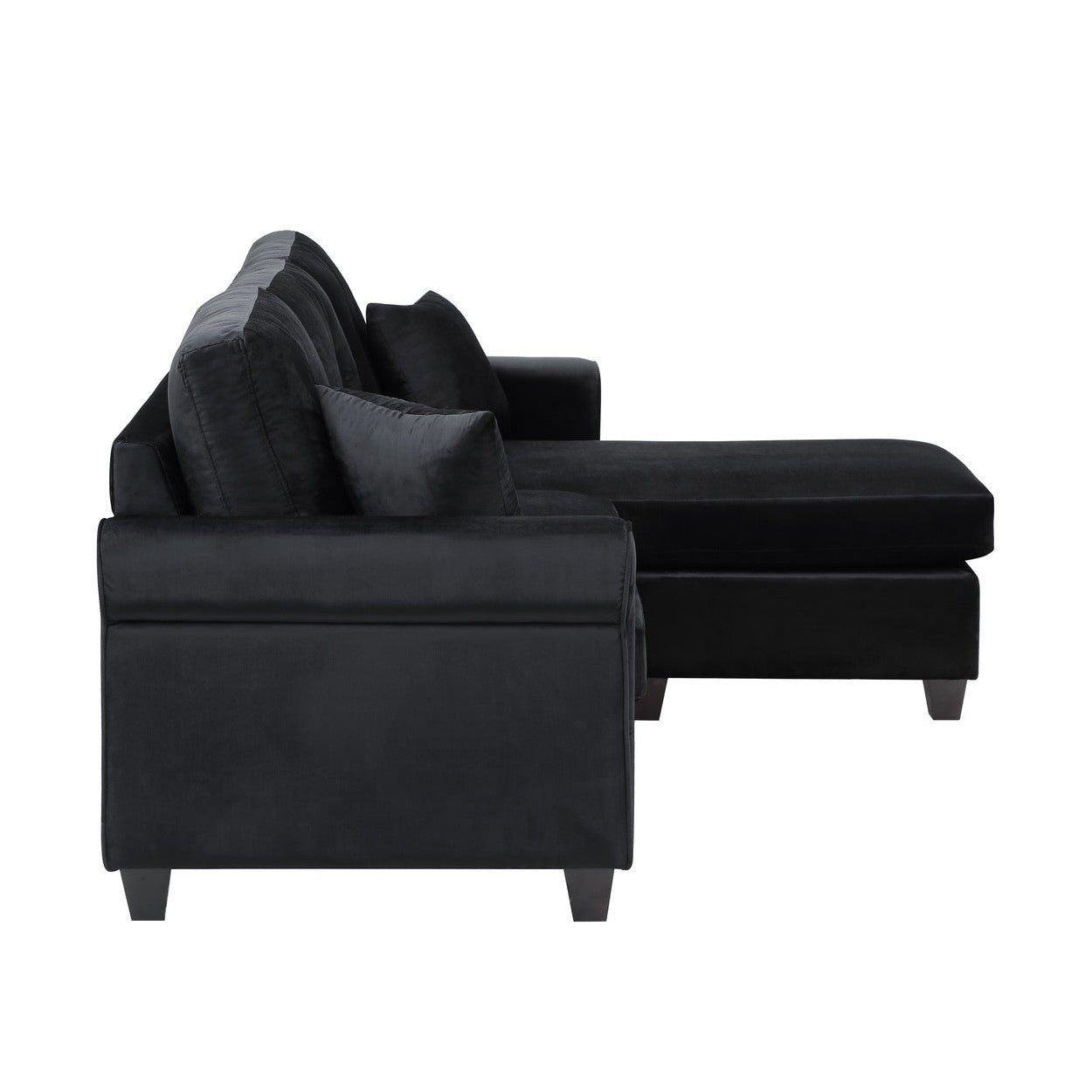 Reversible Sofa Chaise 9411BK-3SC