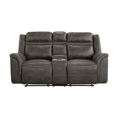 D. RECLN LOVE SEAT W/ CONSOLE 9426-2