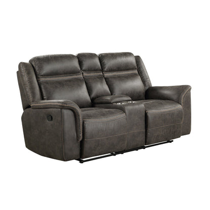D. RECLN LOVE SEAT W/ CONSOLE 9426-2