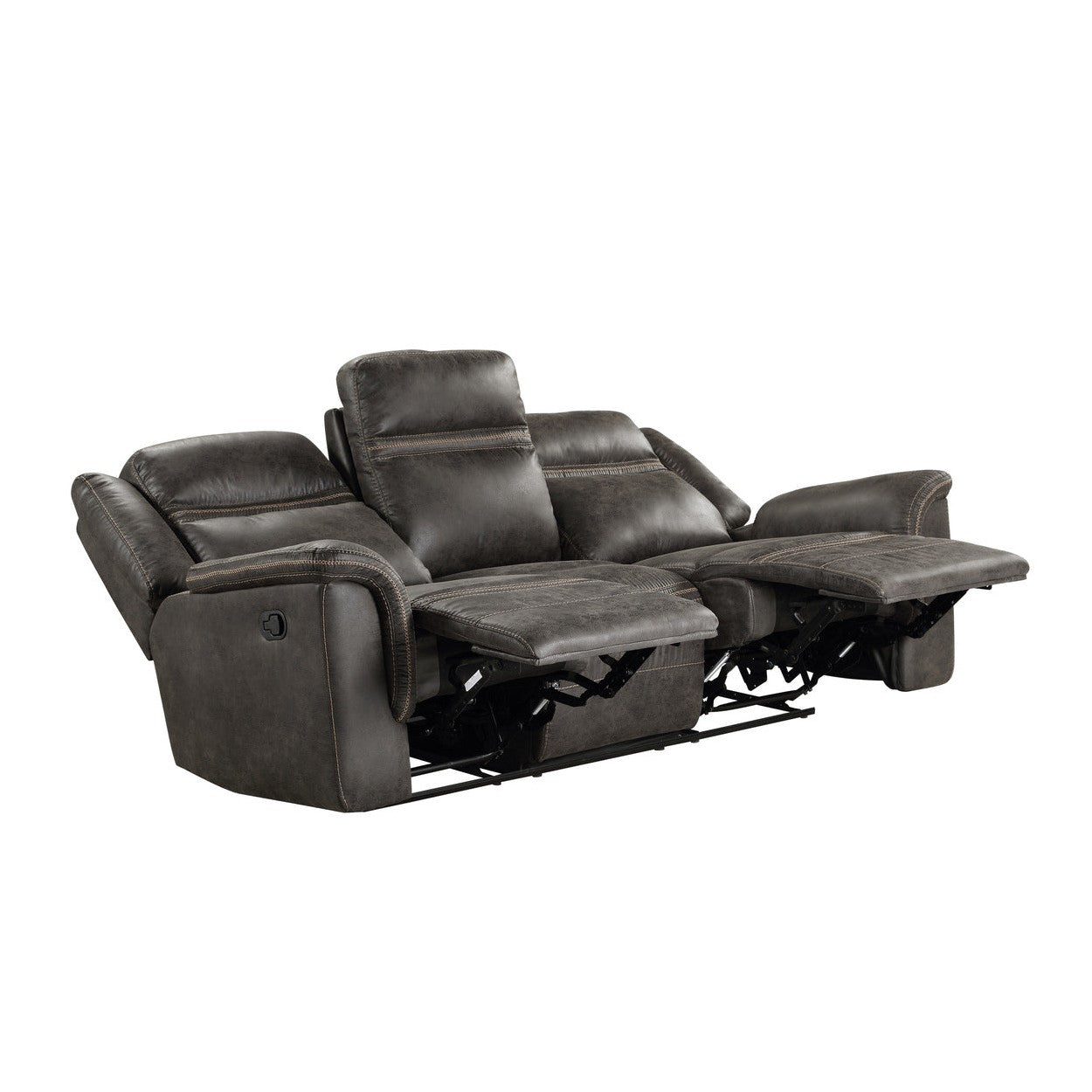 D. RECLN SOFA W/ DROP-DOWN CUP HOLDERS 9426-3