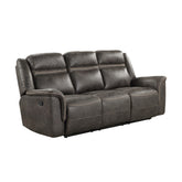 D. RECLN SOFA W/ DROP-DOWN CUP HOLDERS 9426-3