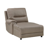 (6)6-Piece Modular Power Reclining Sectional with Power Headrest and Left Chaise 9429TP*6LCRRPWH