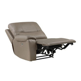 (4)4-Piece Modular Power Reclining Sectional with Power Headrest and Right Chaise 9429TP*4RCLRPWH