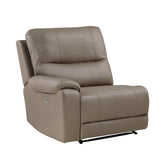 (4)4-Piece Modular Power Reclining Sectional with Power Headrest and Right Chaise 9429TP*4RCLRPWH
