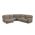 (6)6-Piece Modular Power Reclining Sectional with Power Headrest and Left Chaise 9429TP*6LCRRPWH