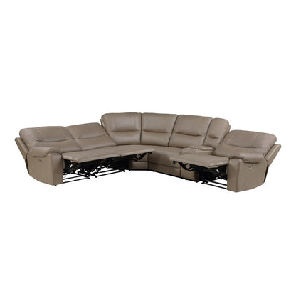 (6)6-Piece Modular Power Reclining Sectional with Power Headrest 9429TP*6LRRRPWH