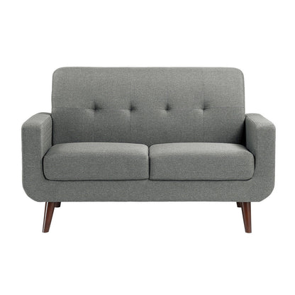 2pc Set: Love, Chair 9433GY*2