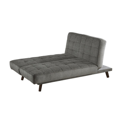 ELEGANT LOUNGER, GUN METAL FABRIC 9434GM-3CL