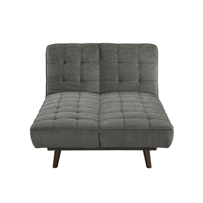 ELEGANT LOUNGER, GUN METAL FABRIC 9434GM-3CL