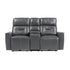 2pc Set: Sofa, Love 9446GY*2PW