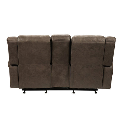 2pc Set: Sofa, Love 9467BR*2