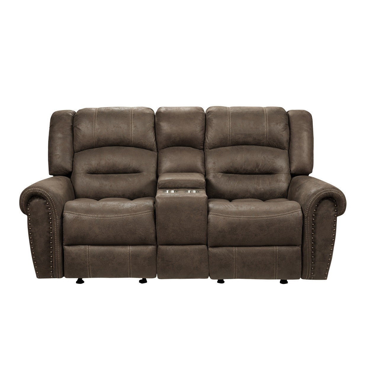 2pc Set: Sofa, Love 9467BR*2