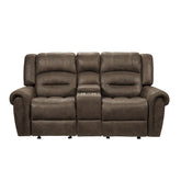 2pc Set: Sofa, Love 9467BR*2