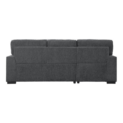 (2)2-Piece Sectional with Pull-out Bed and Left Chaise with Hidden Storage 9468CC*2LC2R