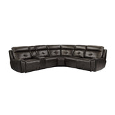 (6)6-Piece Modular Reclining Sectional 9469DBR*6LRRR