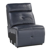 (6)6-Piece Modular Reclining Sectional 9469NVB*6LRRR