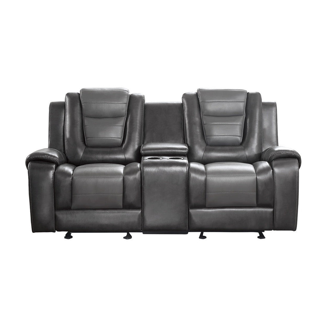 2pc Set: Sofa, Love 9470GY*2