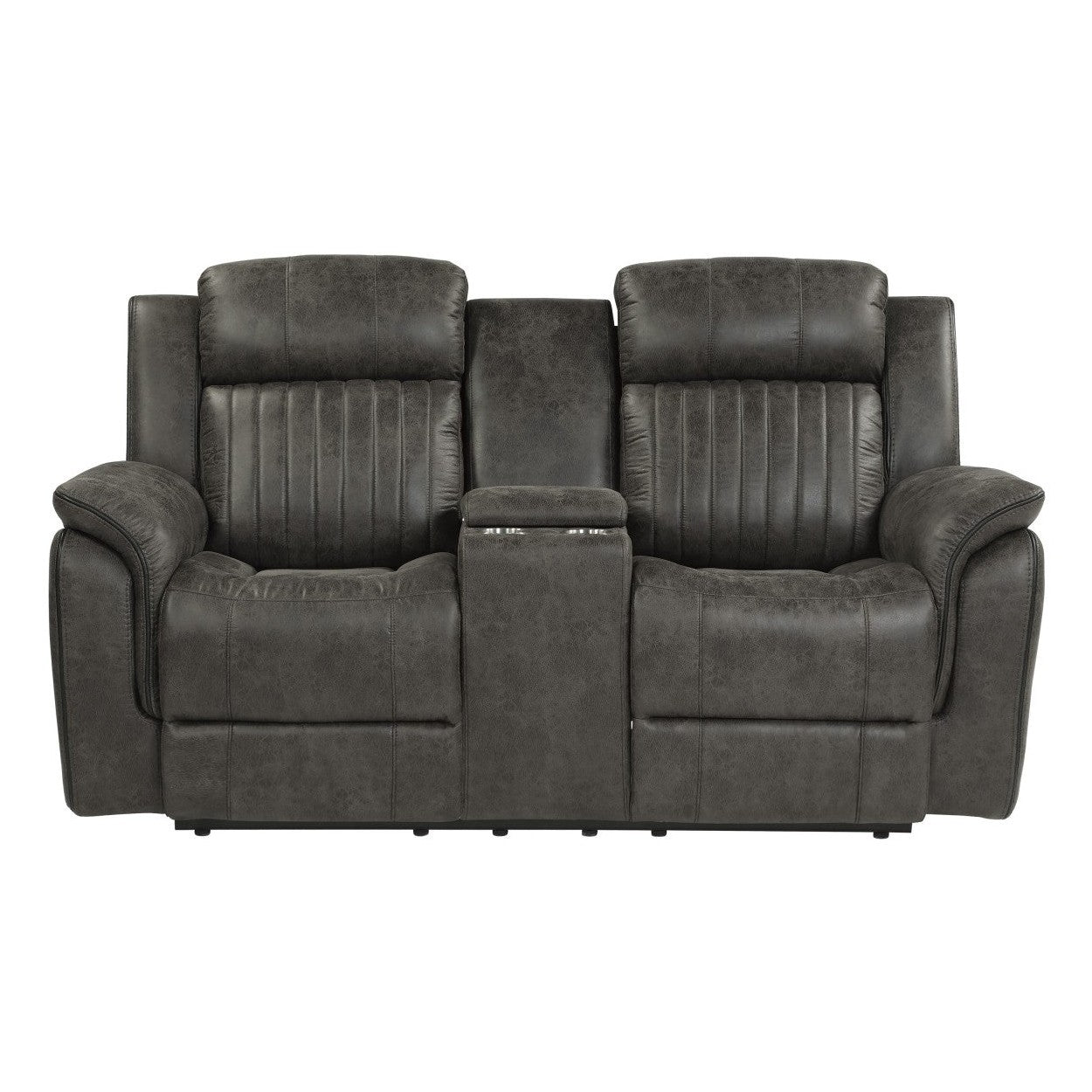 2pc Set: Sofa, Love 9479BRG*2