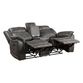 2pc Set: Sofa, Love 9479BRG*2