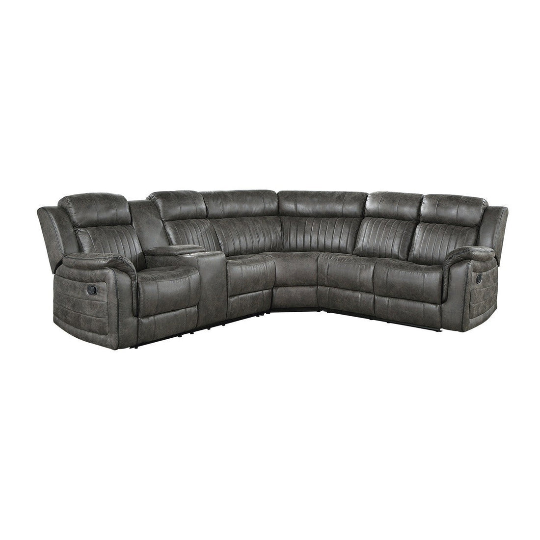 (3)3-Piece Reclining Sectional 9479BRG*SC