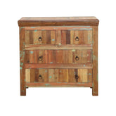Harper 4-drawer Accent Cabinet Reclaimed Wood 950366