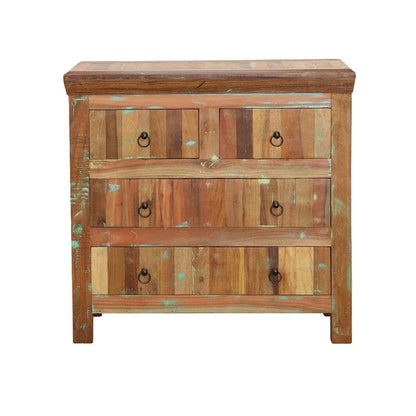 Harper 4-drawer Accent Cabinet Reclaimed Wood 950366