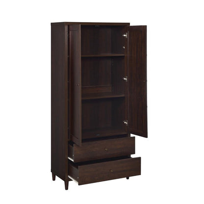 Wadeline 2-door Tall Accent Cabinet Rustic Tobacco 950724