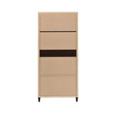 Wadeline 2-door Tall Accent Cabinet Rustic Tobacco 950724