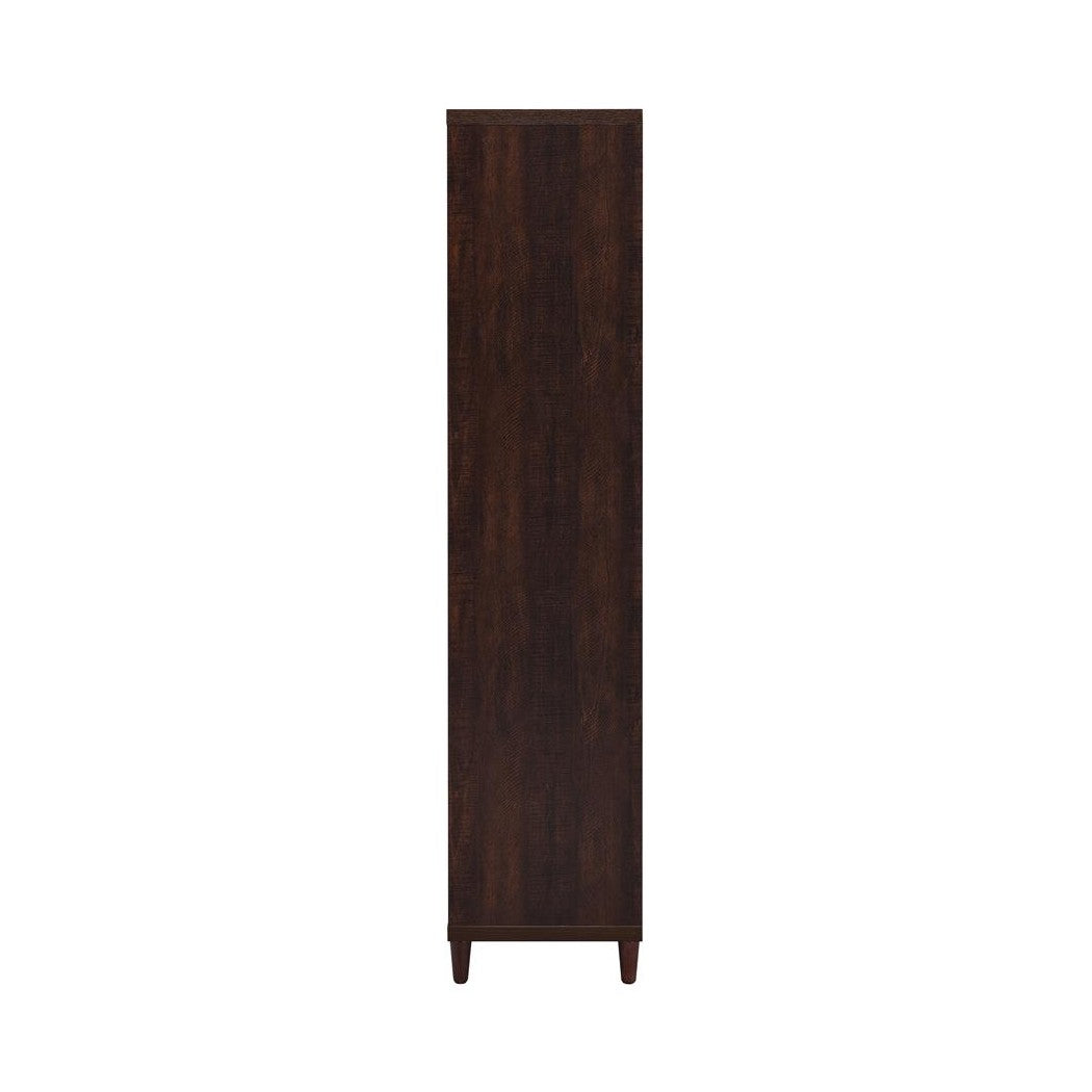 Wadeline 2-door Tall Accent Cabinet Rustic Tobacco 950724