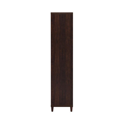 Wadeline 2-door Tall Accent Cabinet Rustic Tobacco 950724