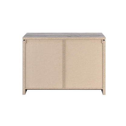 Enoch 2-door Accent Cabinet Grey Driftwood 950785