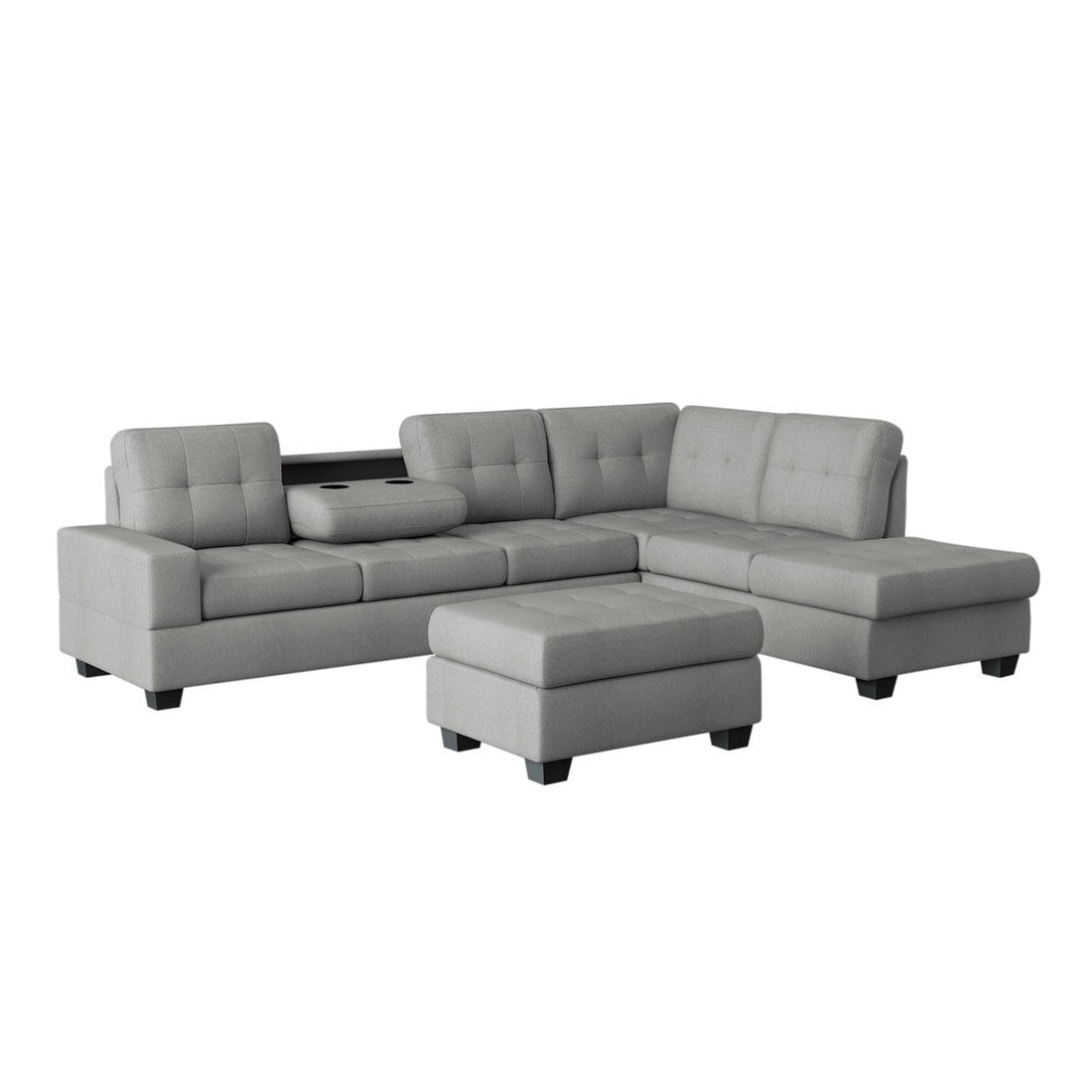 3PC SET: 3+5+4 9507GRY*3OT