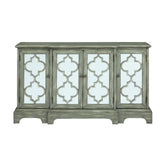 Erigeron 4-door Accent Cabinet Grey 950822