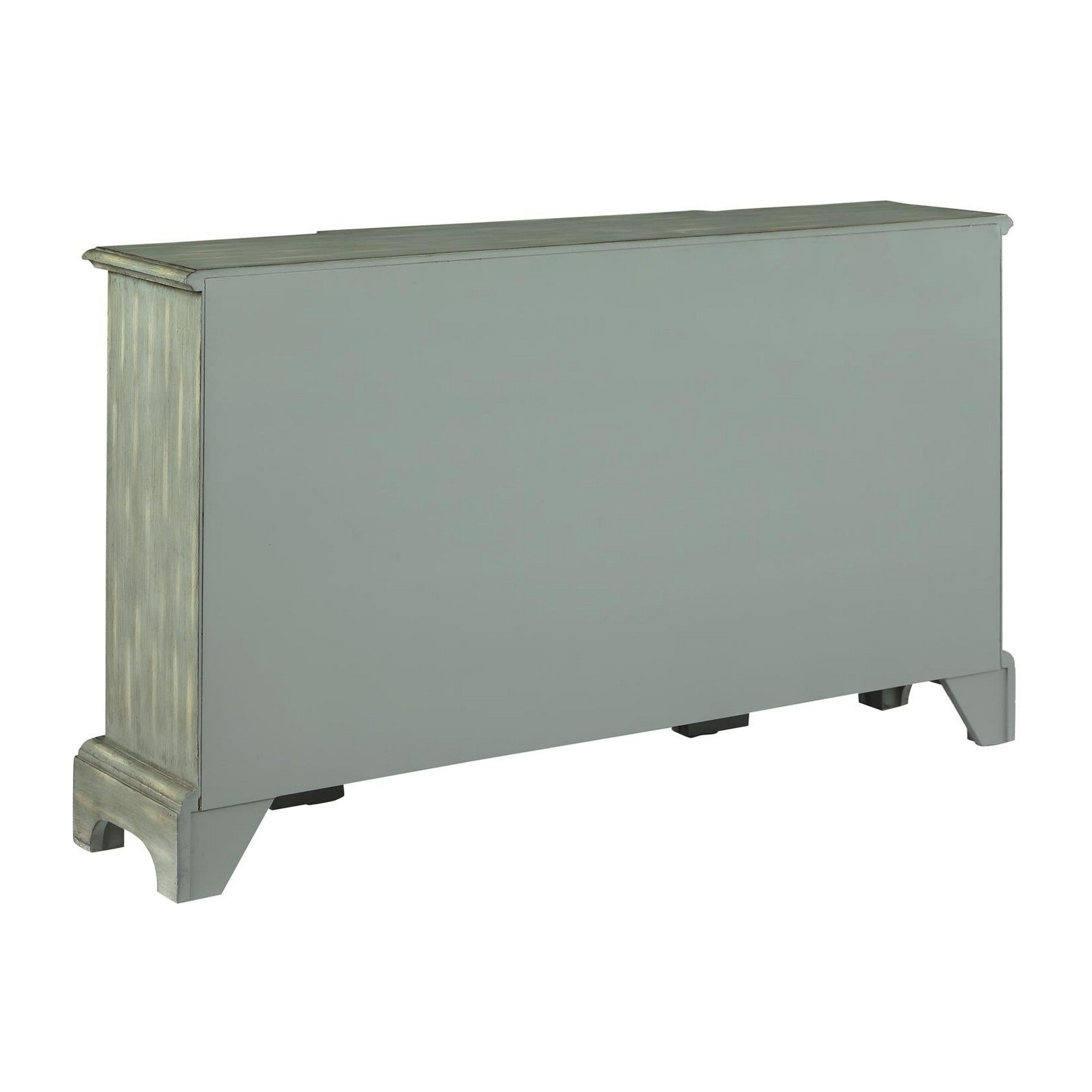 Erigeron 4-door Accent Cabinet Grey 950822