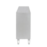 Leticia 3-drawer Accent Cabinet Silver 950825