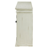 Kiara 4-door Accent Cabinet with Adjustable Shelves White 950859
