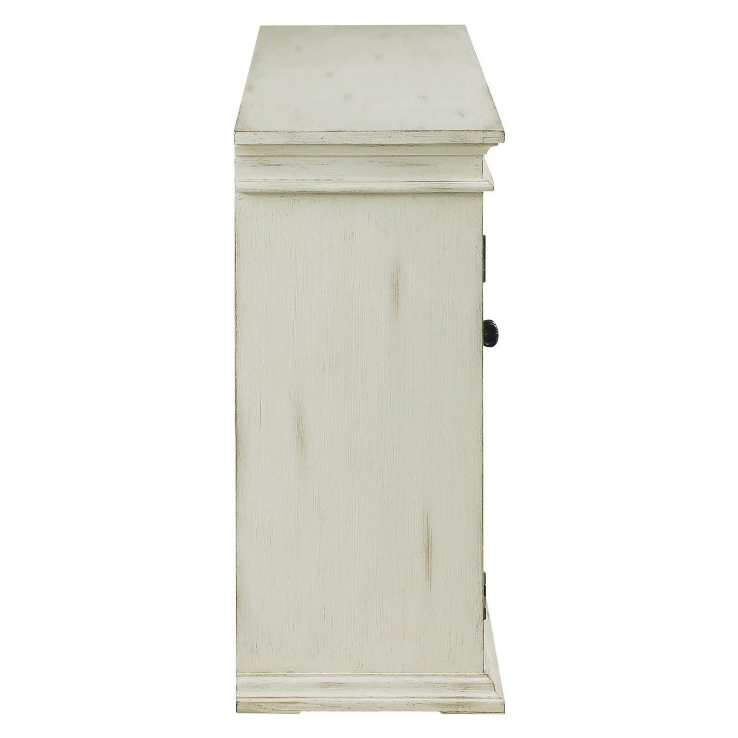 Kiara 4-door Accent Cabinet with Adjustable Shelves White 950859