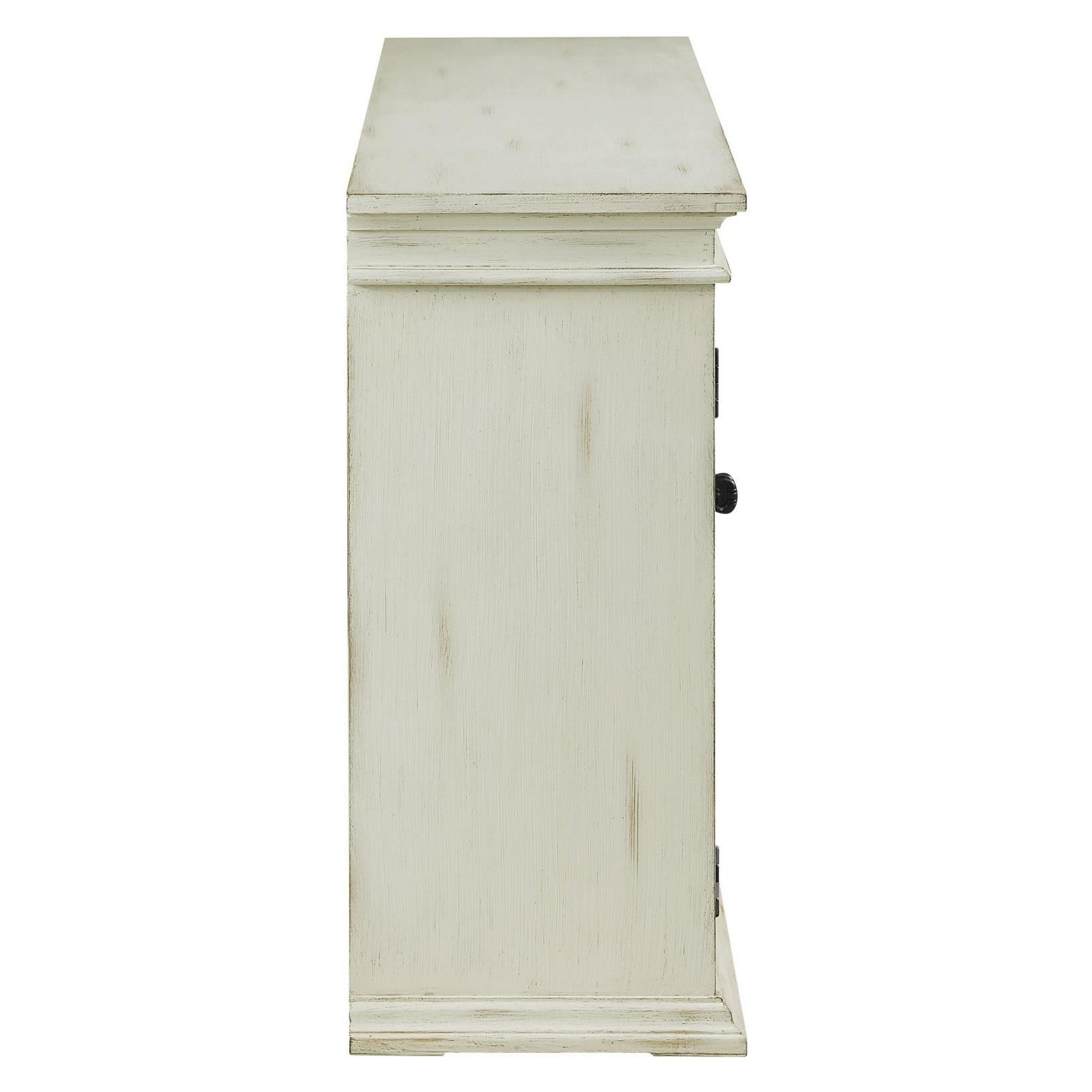 Kiara 4-door Accent Cabinet with Adjustable Shelves White 950859
