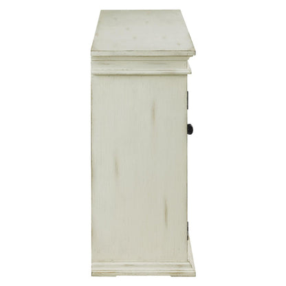 Kiara 4-door Accent Cabinet with Adjustable Shelves White 950859