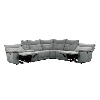 (6)6-Piece Modular Reclining Sectional 9509DG*6LRRR